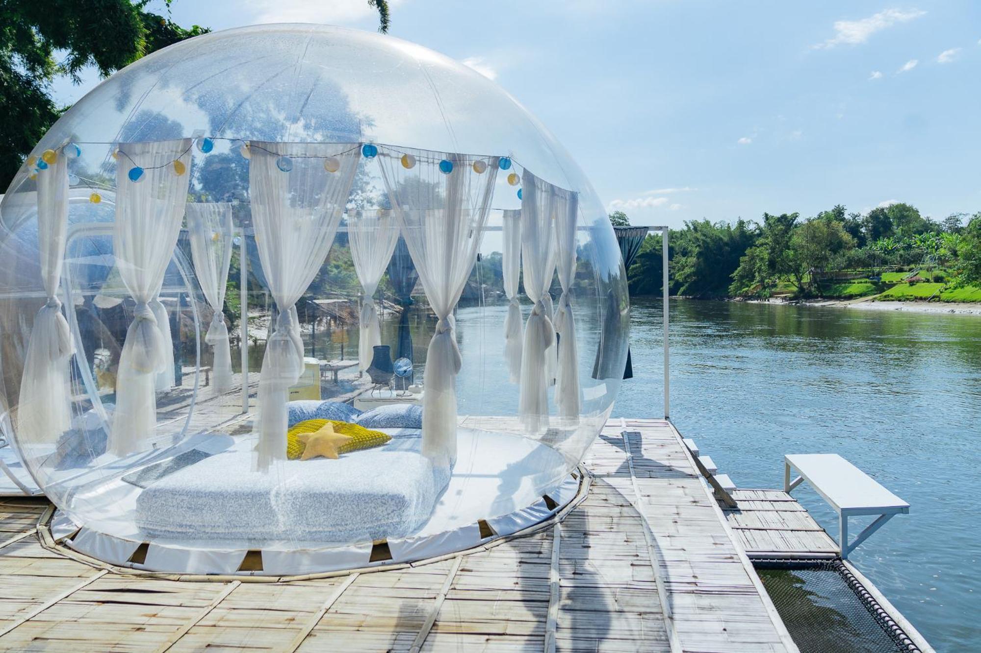 The Three Bubble Houses 사이 욕 외부 사진