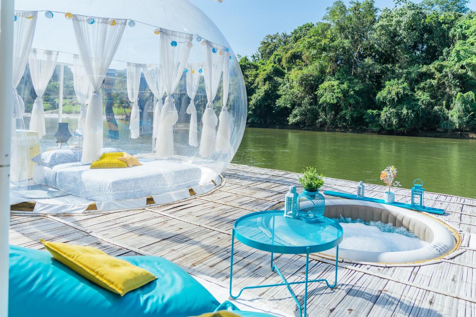 The Three Bubble Houses 사이 욕 외부 사진