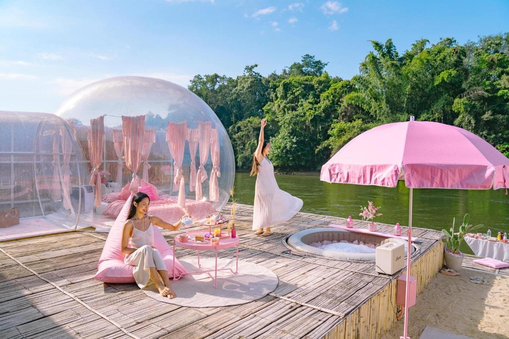 The Three Bubble Houses 사이 욕 외부 사진